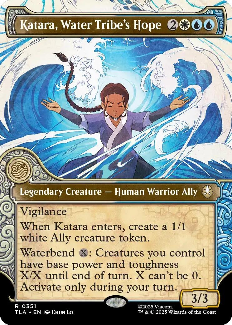 Katara, Water Tribe's Hope (Showcase) (351) (Avatar: The Last Airbender)