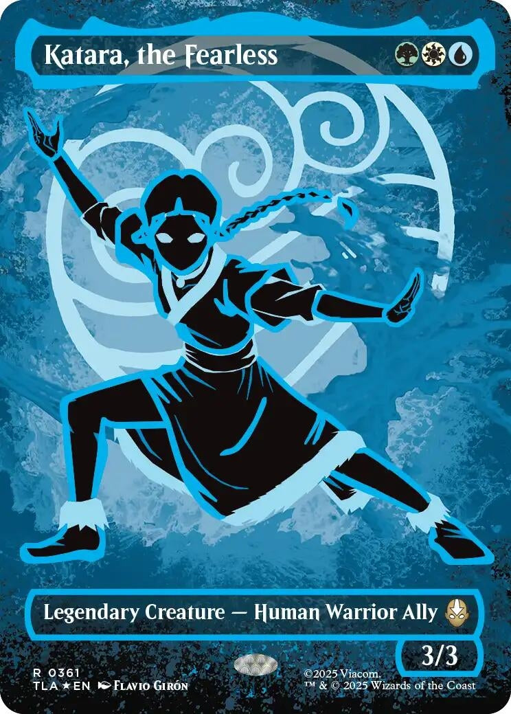 Katara, the Fearless (Borderless Battle Pose) (361) (Avatar: The Last Airbender)