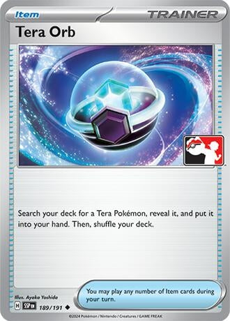 Image for Tera Orb (189/191) (Prize Pack Series Cards) - Pokemon