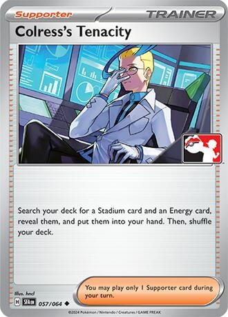 Colress's Tenacity (057/064) (Prize Pack Series Cards)