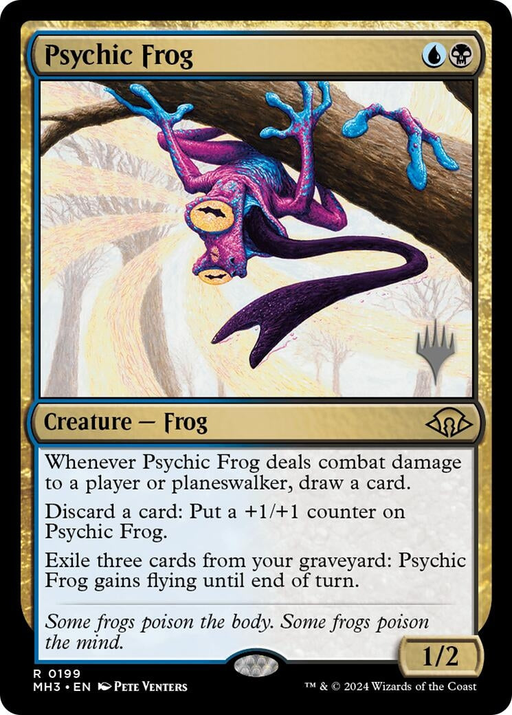 Psychic Frog (199) (Promo Pack: Edge of Eternities)