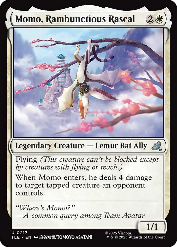 Momo, Rambunctious Rascal (217) (Avatar: The Last Airbender: Eternal-Legal)