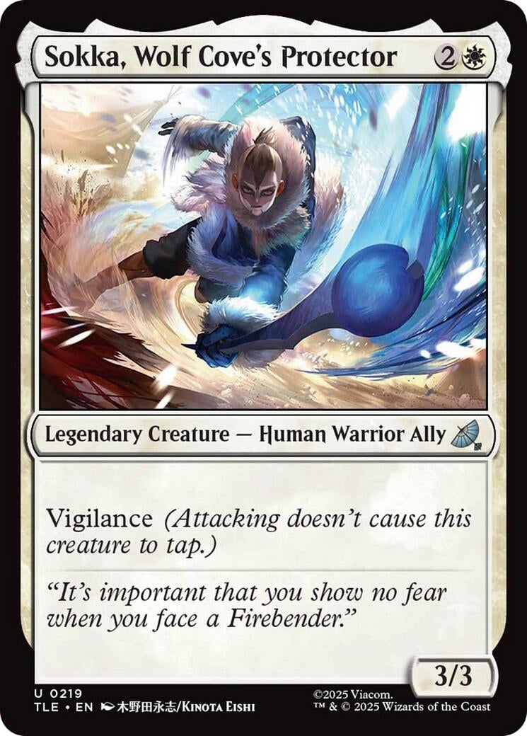 Sokka, Wolf Cove's Protector (219) (Avatar: The Last Airbender: Eternal-Legal)