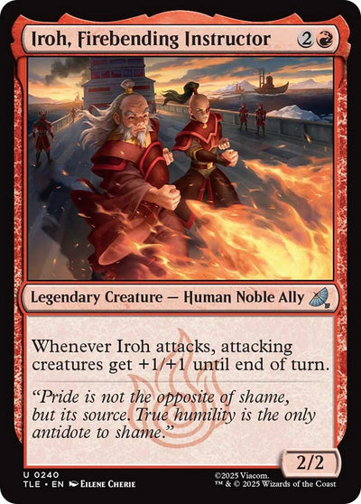 Iroh, Firebending Instructor (240) (Avatar: The Last Airbender: Eternal-Legal)