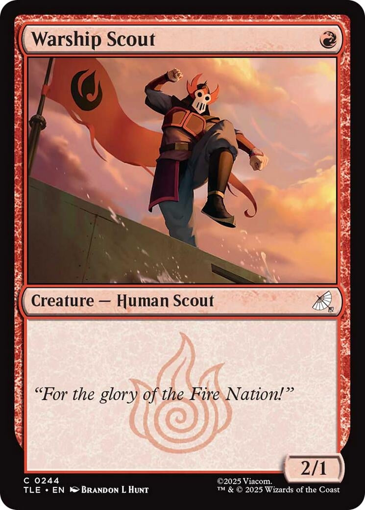 Warship scout (244) (Avatar: The Last Airbender: Eternal-Legal)