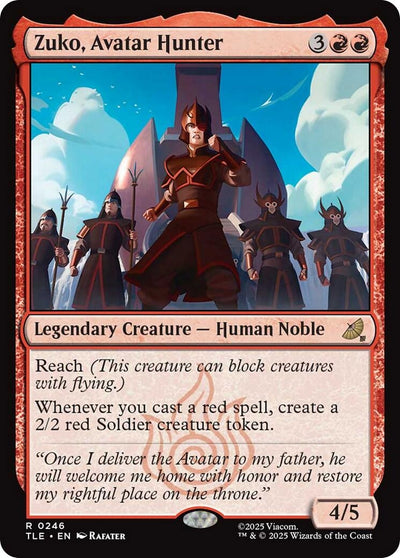 Zuko, Avatar Hunter (246) (Avatar: The Last Airbender: Eternal-Legal)