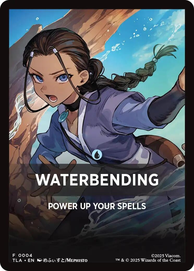 Waterbending Theme Card (4) (Avatar: The Last Airbender)