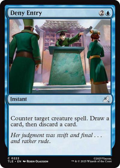 Deny Entry (222) (Avatar: The Last Airbender: Eternal-Legal)