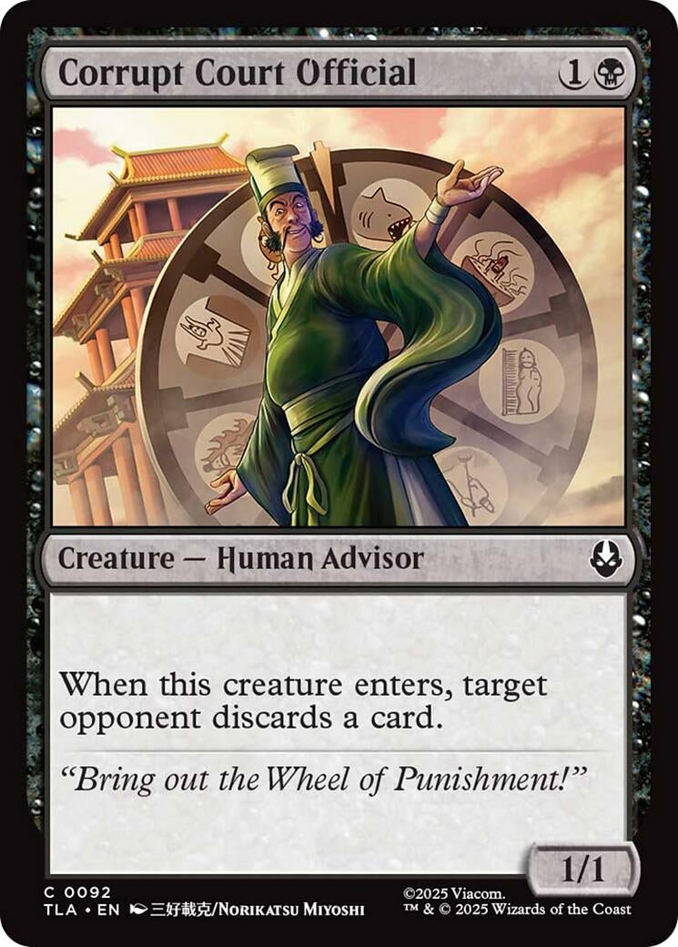 Corrupt Court Official (92) (Avatar: The Last Airbender)