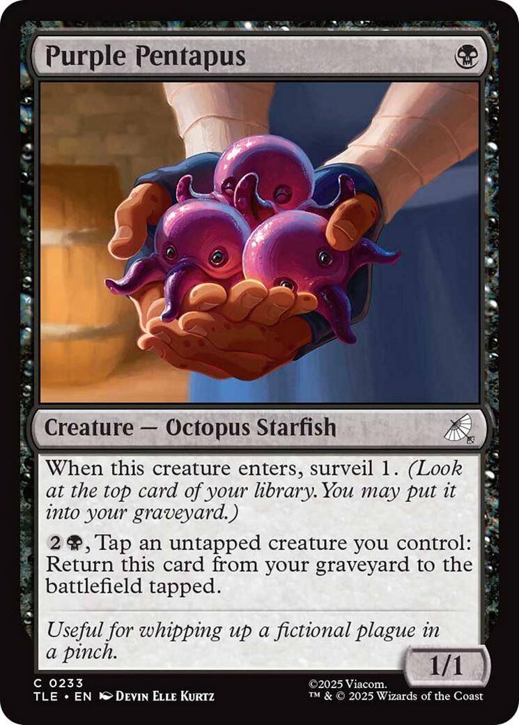 Purple Pentapus (233) (Avatar: The Last Airbender: Eternal-Legal)