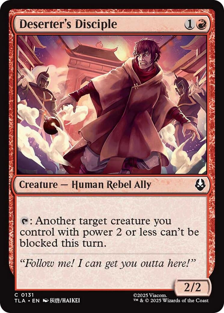 Deserter's Disciple (131) (Avatar: The Last Airbender)