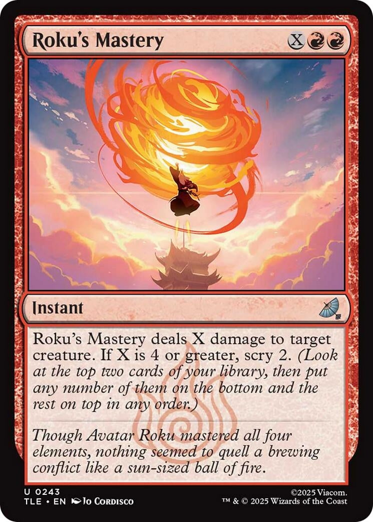 Roku's Mastery (243) (Avatar: The Last Airbender: Eternal-Legal)