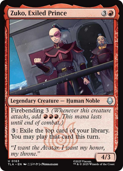 Zuko, Exiled Prince (163)