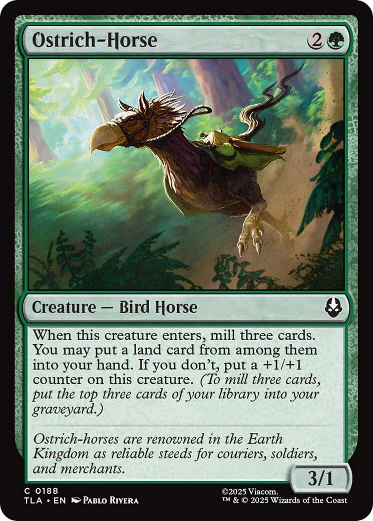 Ostrich-Horse (188) (Avatar: The Last Airbender)