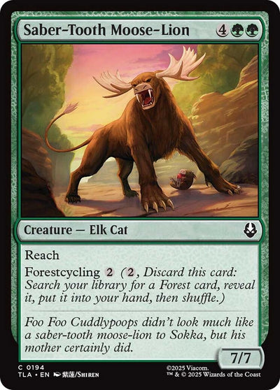 Saber-Tooth Moose-Lion (194) (Avatar: The Last Airbender)