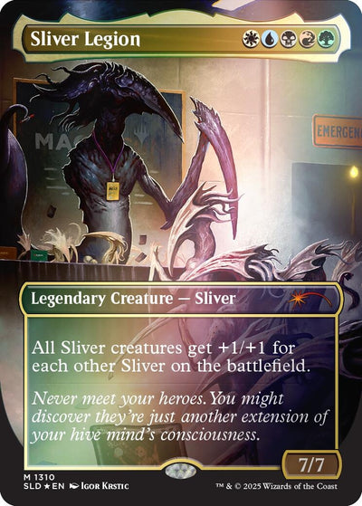 Sliver Legion (1310) (Rainbow Foil) (1310) (Secret Lair Drop Series)