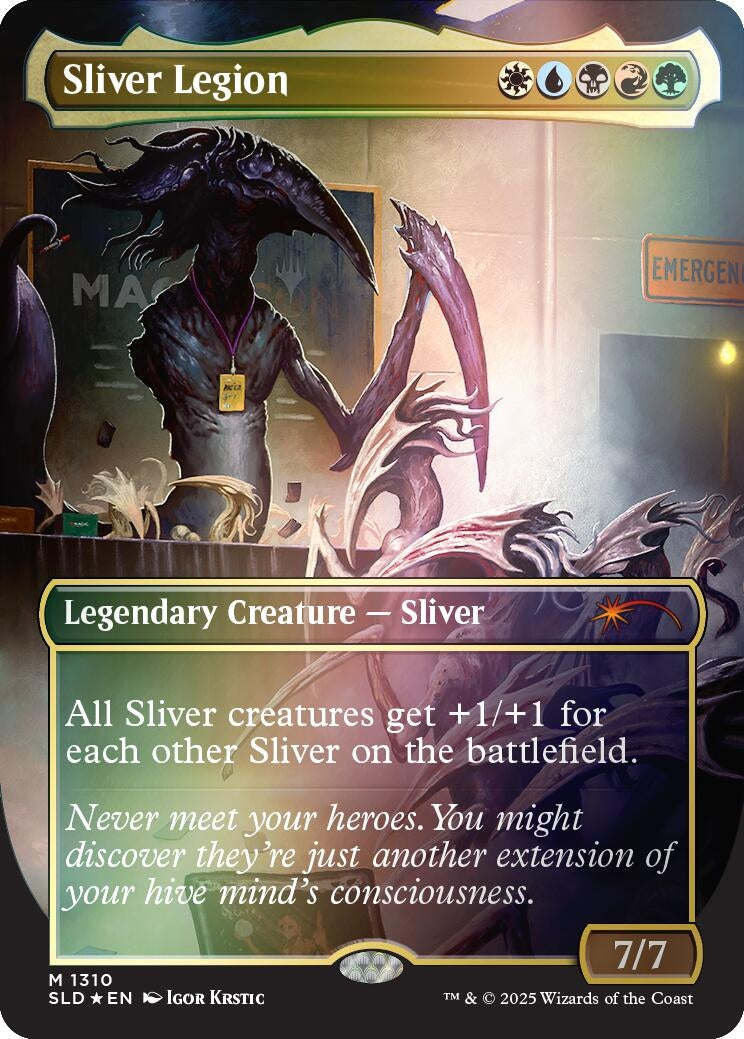 Sliver Legion (1310) (Rainbow Foil) (1310) (Secret Lair Drop Series)