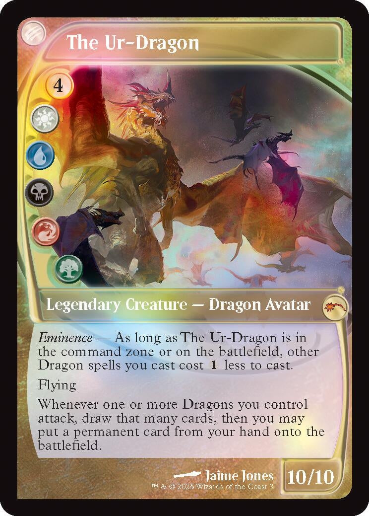 The Ur-Dragon (Future Sight) (3) (Secret Lair Drop Series)