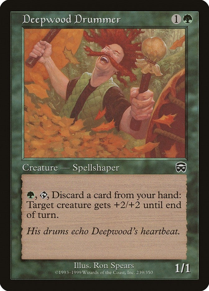 Deepwood Drummer (239) (Mercadian Masques)