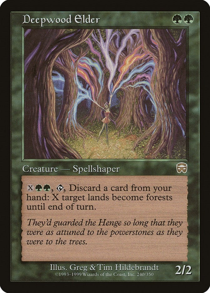 Deepwood Elder (240) (Mercadian Masques)