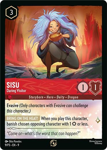Image for Sisu - Daring Visitor (9) (Disney Lorcana Promo Cards) - Disney Lorcana