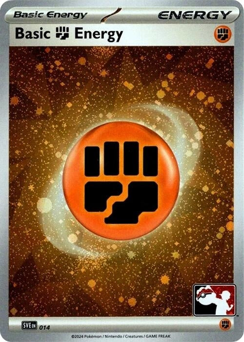 Basic Fighting Energy - 014 (Cosmos Holo) (014) (Prize Pack Series Cards)