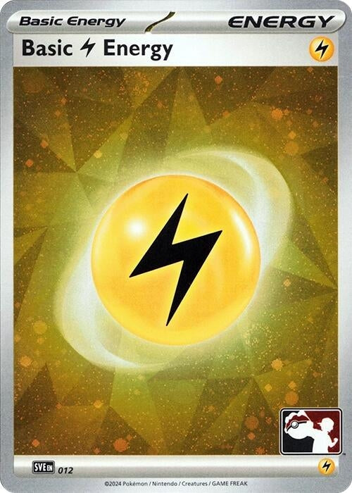 Basic Lightning Energy - 012 (Cosmos Holo) (012) (Prize Pack Series Cards)