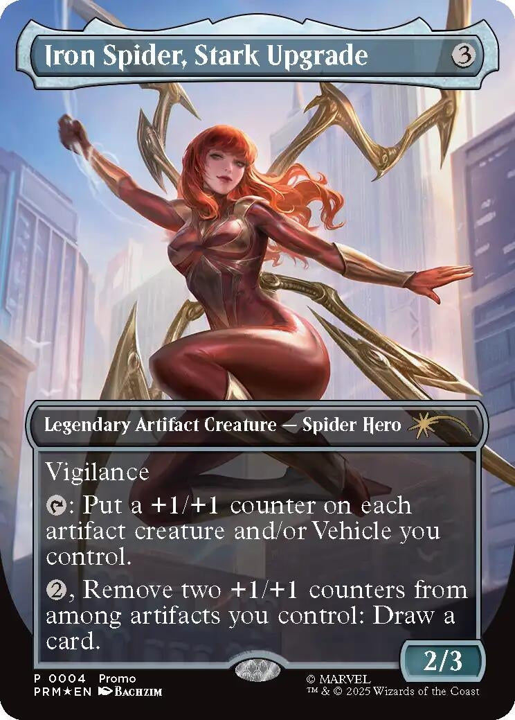 Iron Spider, Stark Upgrade (Borderless) (4) (Media Promos)