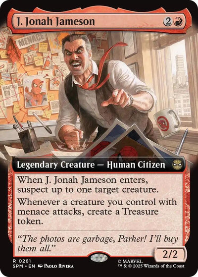 J. Jonah Jameson (Extended Art) (261) (Marvel's Spider-Man) (SPM)