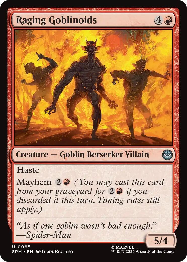 Raging Goblinoids (85) (Marvel's Spider-Man) (SPM)