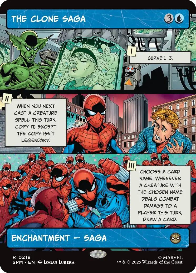 The Clone Saga (Borderless) (219) (Marvel's Spider-Man) (SPM)