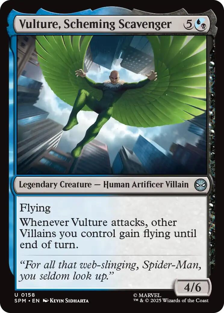 Vulture, Scheming Scavenger (158) (Marvel's Spider-Man) (SPM)