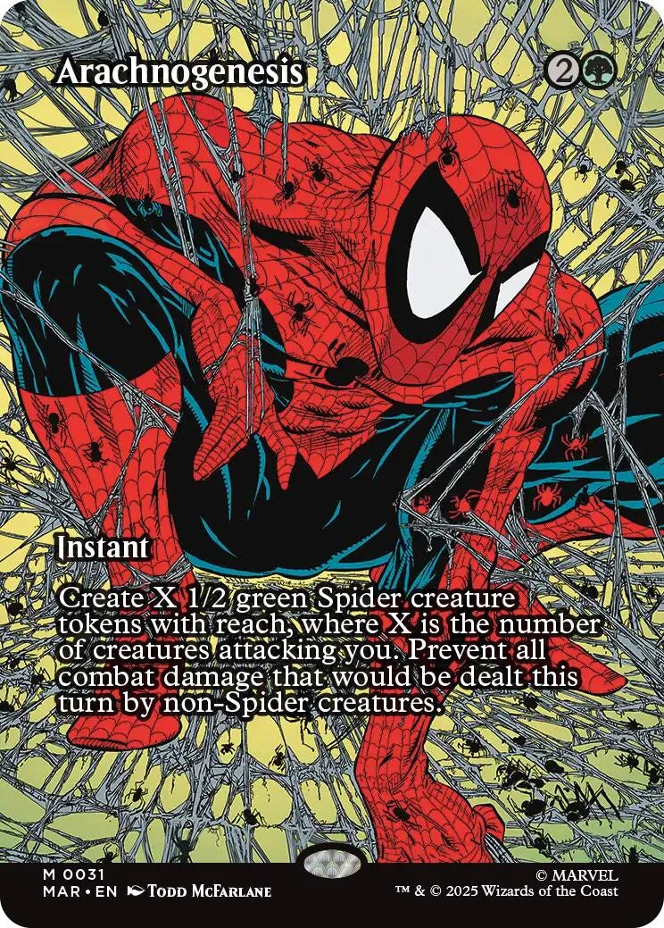 Arachnogenesis (Borderless) (31) (Marvel Universe Eternal-Legal) (MAR)
