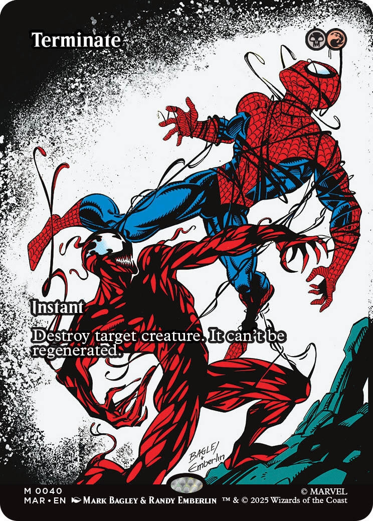 Terminate (Borderless) (40) (Marvel Universe Eternal-Legal) (MAR)