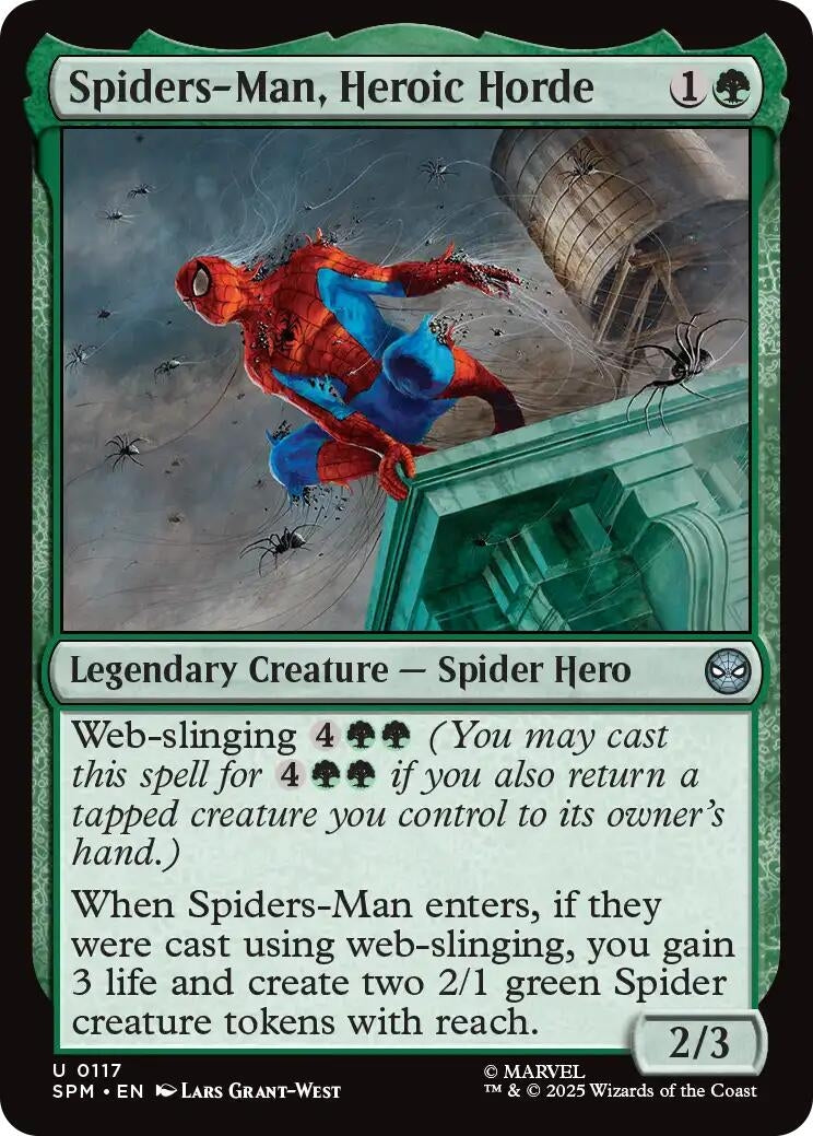 Spiders-Man, Heroic Horde (117) (Marvel's Spider-Man) (SPM)