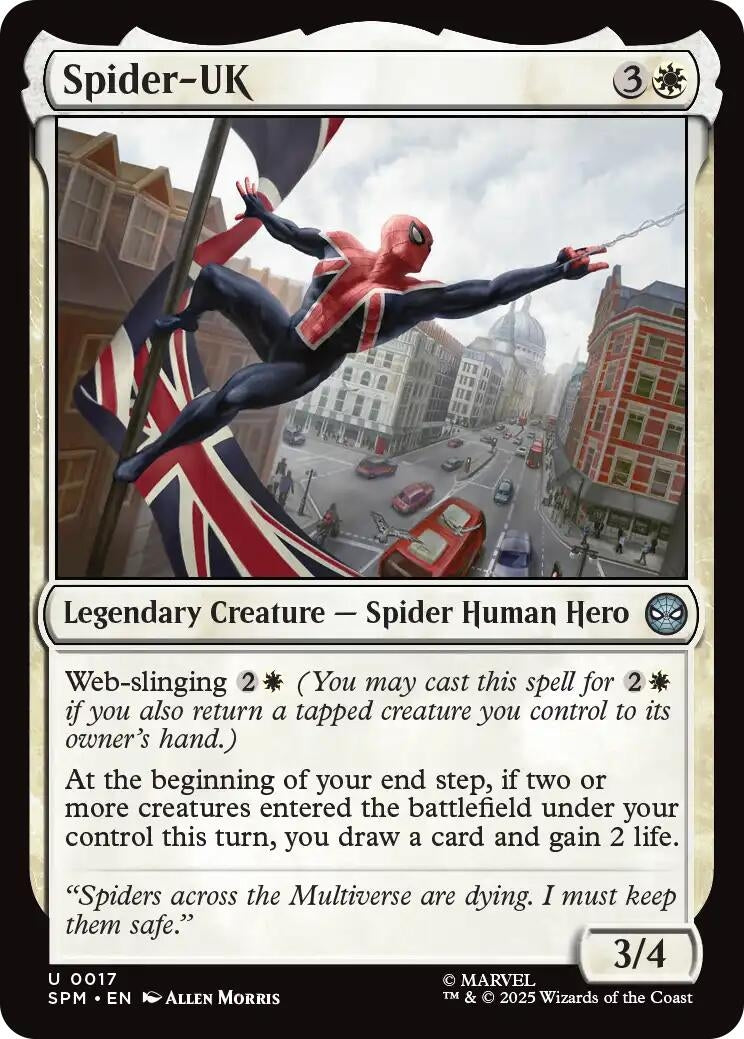 Spider-UK (17) (Marvel's Spider-Man) (SPM)