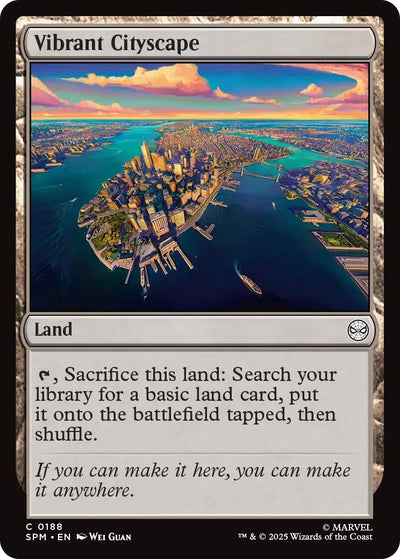Vibrant Cityscape (188) (Marvel's Spider-Man) (SPM)