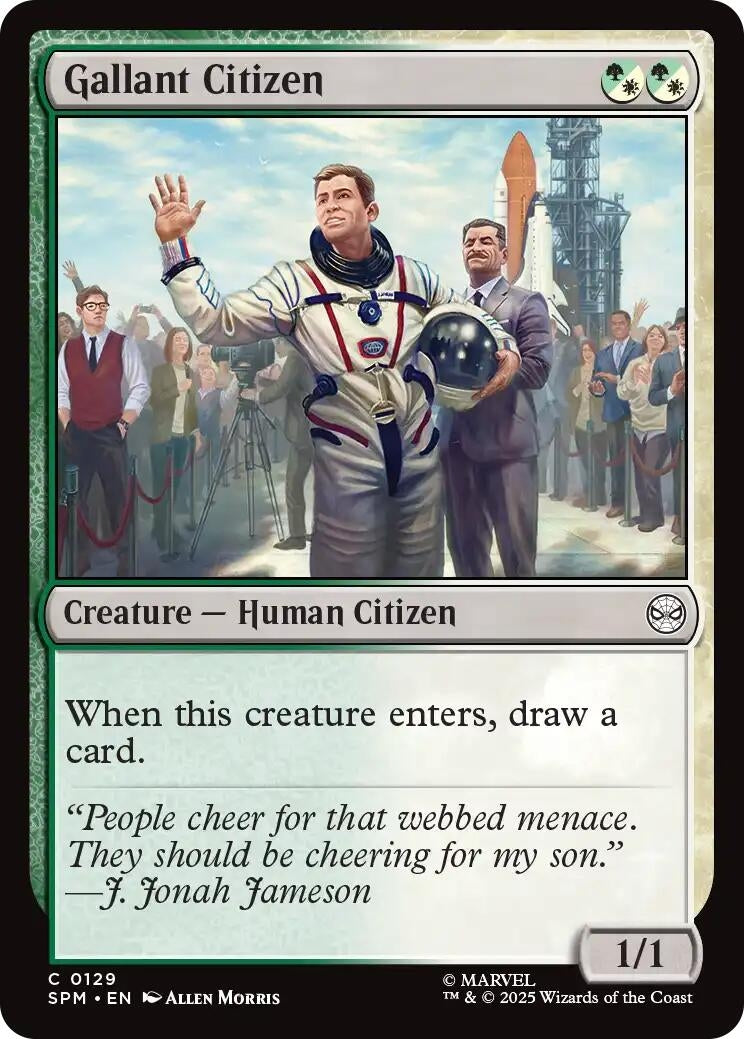 Gallant Citizen (129) (Marvel's Spider-Man) (SPM)