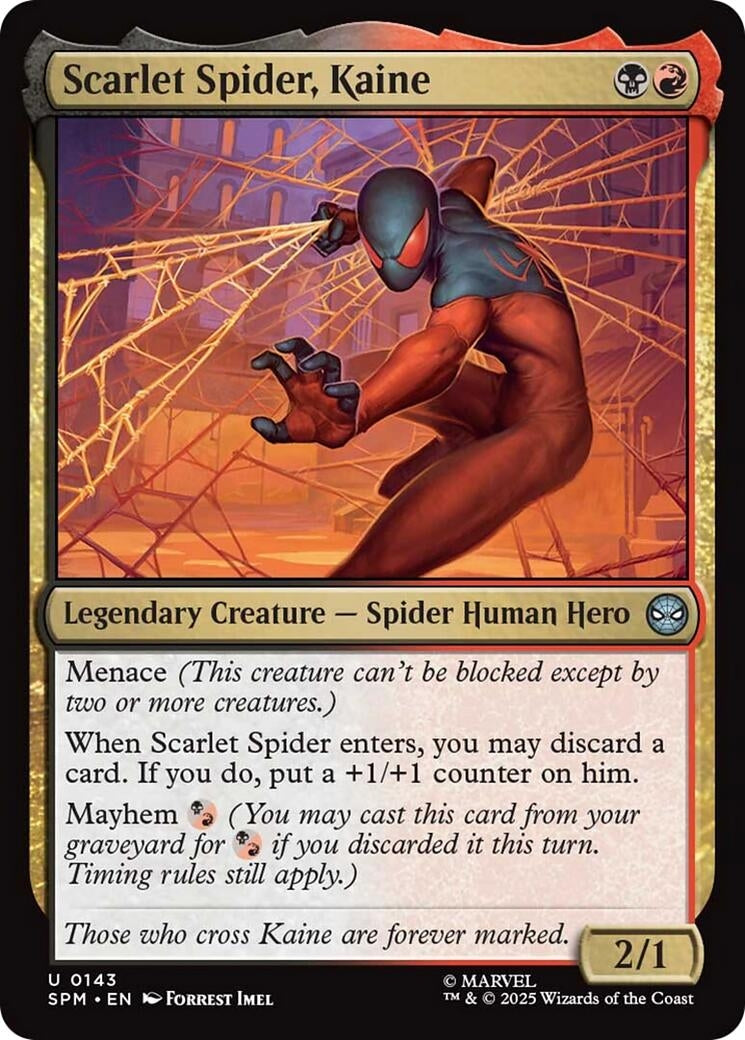 Scarlet Spider, Kaine (143) (Marvel's Spider-Man) (SPM)