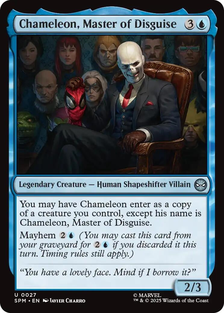 Chameleon, Master of Disguise (27) (Marvel's Spider-Man) (SPM)