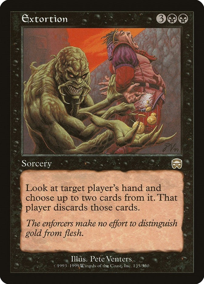 Extortion (135) (Mercadian Masques)