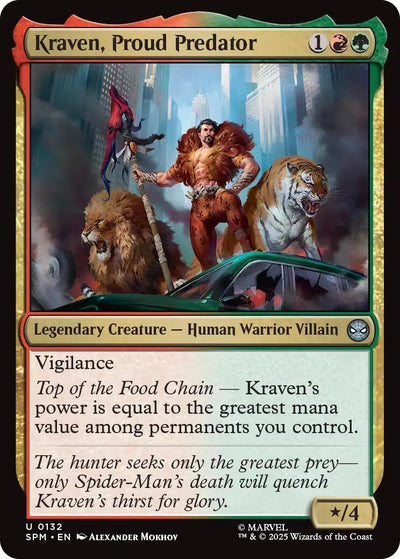 Kraven, Proud Predator (132) (Marvel's Spider-Man) (SPM)