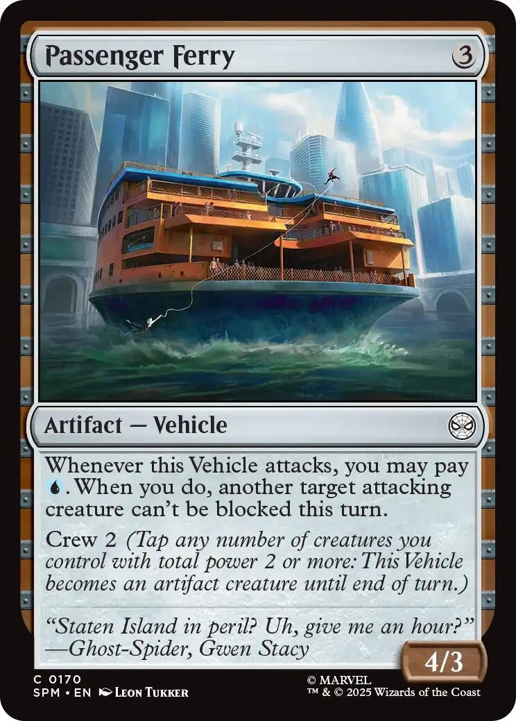 Passenger Ferry (170) (Marvel's Spider-Man) (SPM)