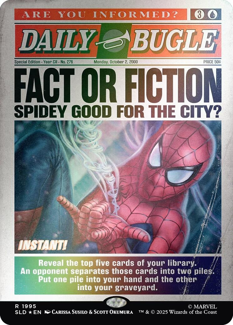 Fact or Fiction (1995) (Rainbow Foil) (1995) (Secret Lair Drop Series)