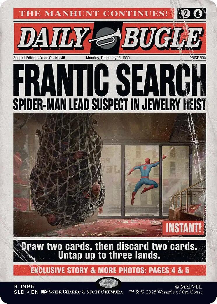 Frantic Search (1996) (1996) (Secret Lair Drop Series)