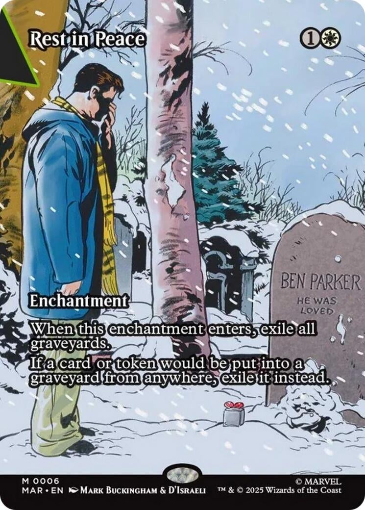 Rest in Peace (Borderless) (6) (Marvel Universe Eternal-Legal) (MAR)