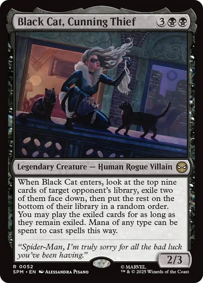 Black Cat, Cunning Thief (52) (Marvel's Spider-Man) (SPM)