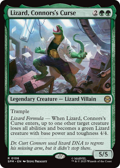 Lizard, Connors's Curse (106) (Marvel's Spider-Man) (SPM)