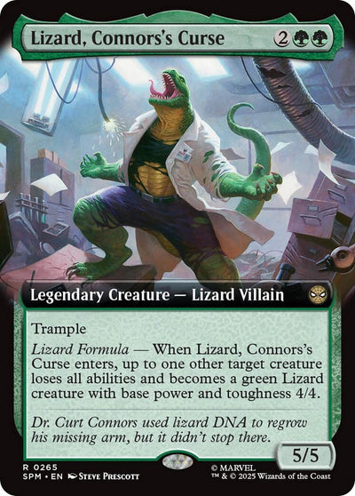 Lizard, Connors's Curse (Extended Art) (265) (Marvel's Spider-Man) (SPM)