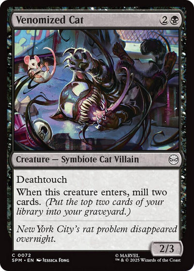 Venomized Cat (72) (Marvel's Spider-Man) (SPM)
